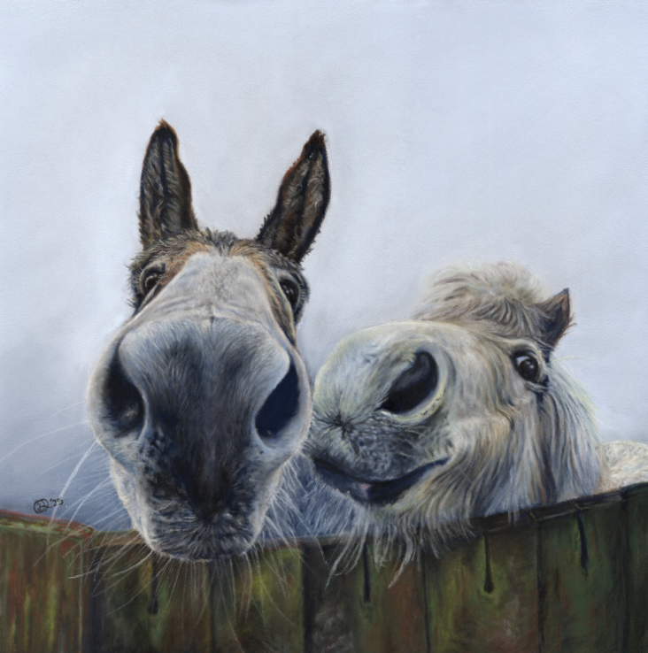 Zeus and Armani - Limited edition fine art print