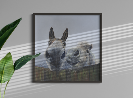 Zeus and Armani - Limited edition fine art print